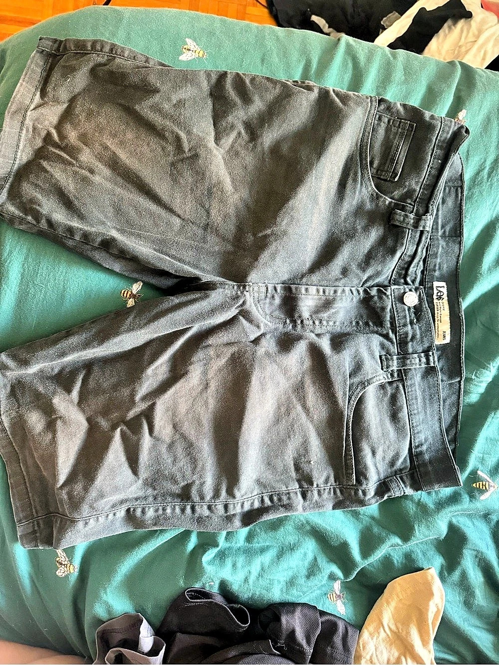 Lee Original Cargo Shorts in Black